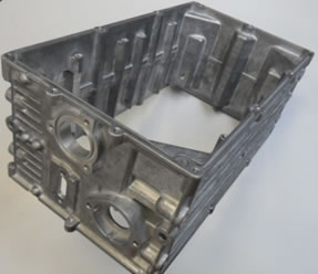 Machined parts of aluminium castings